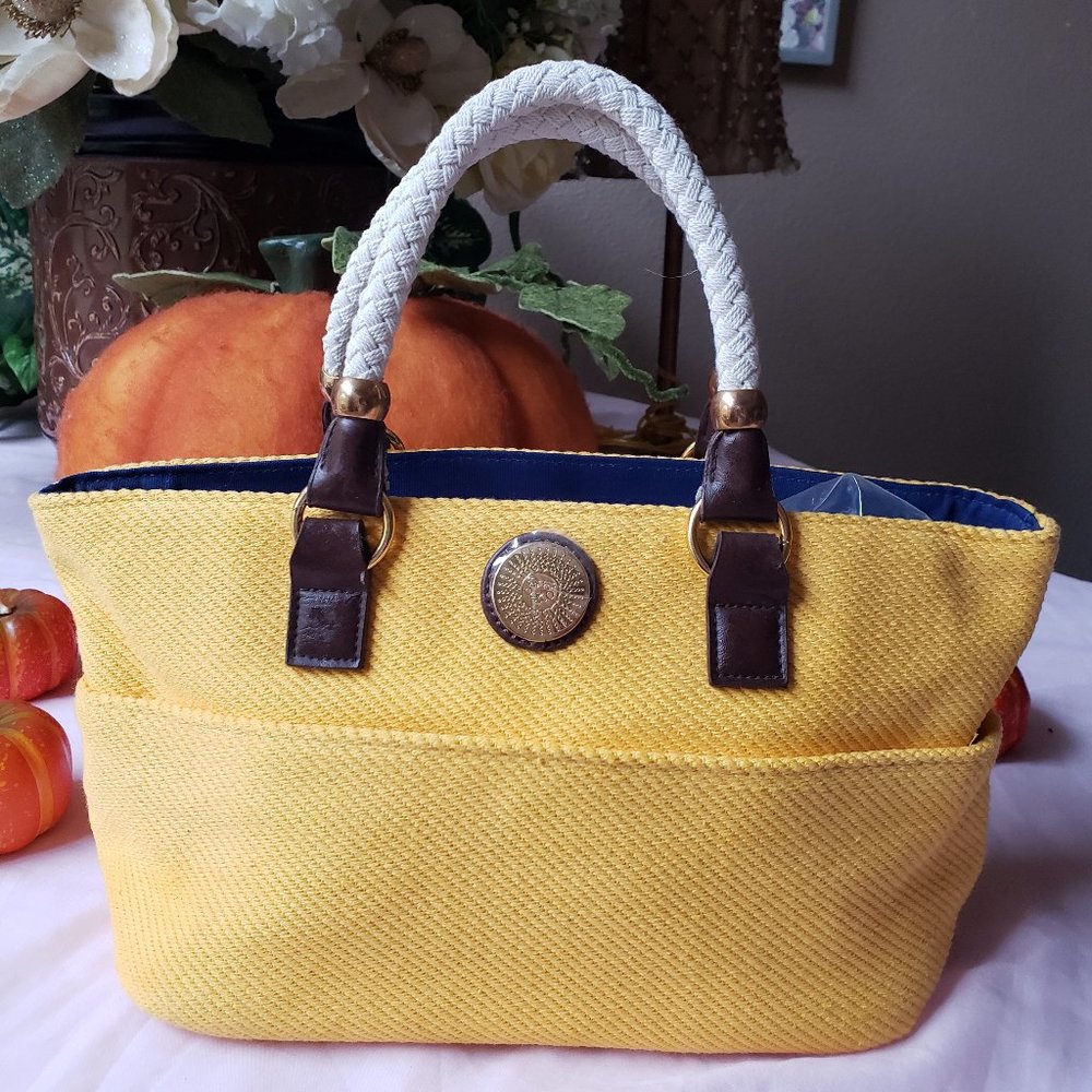 Bath & Body Works Yellow Tote New